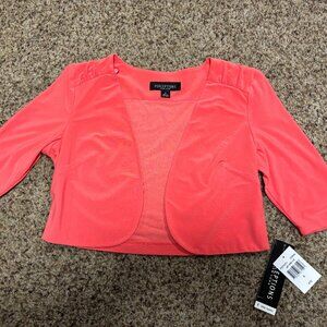 NWT: Perceptions New York Bolero Jacket - Women's Size S - 1909
